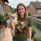 AI Design T-Shirt – Your pet in a royal portrait