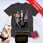 Custom Dad and His Padawans T-shirt