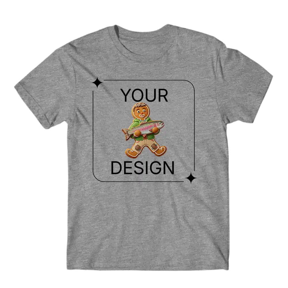 Ai design T-shirt - Personalized gingerbread portrait for the whole family