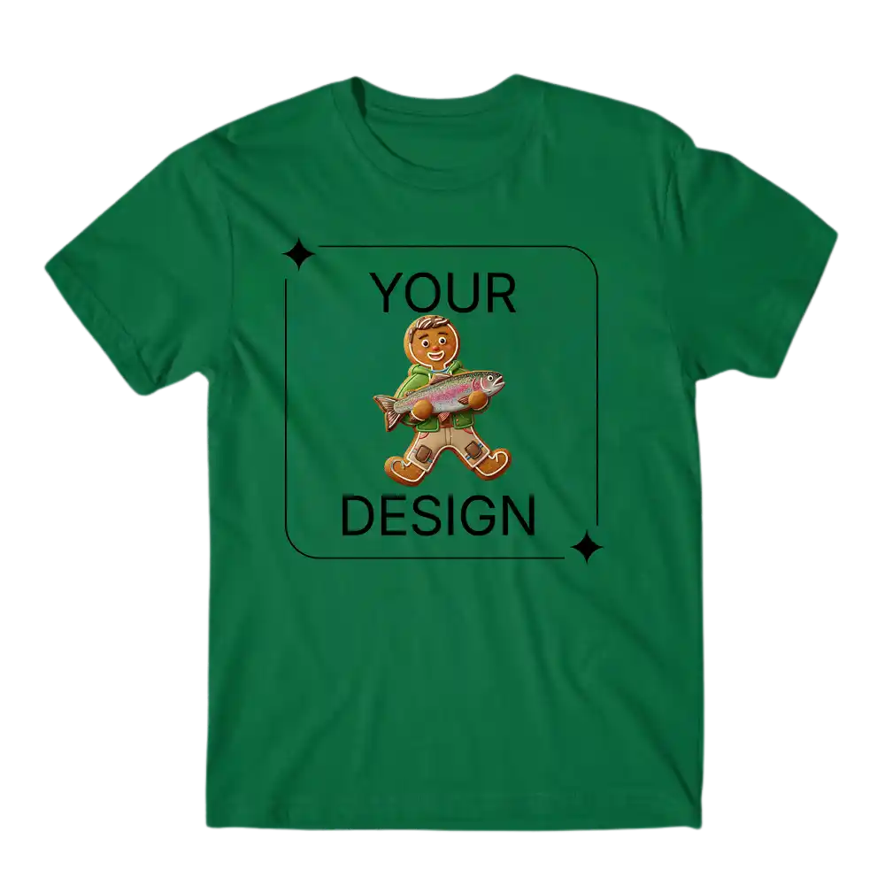 Ai design T-shirt - Personalized gingerbread portrait for the whole family