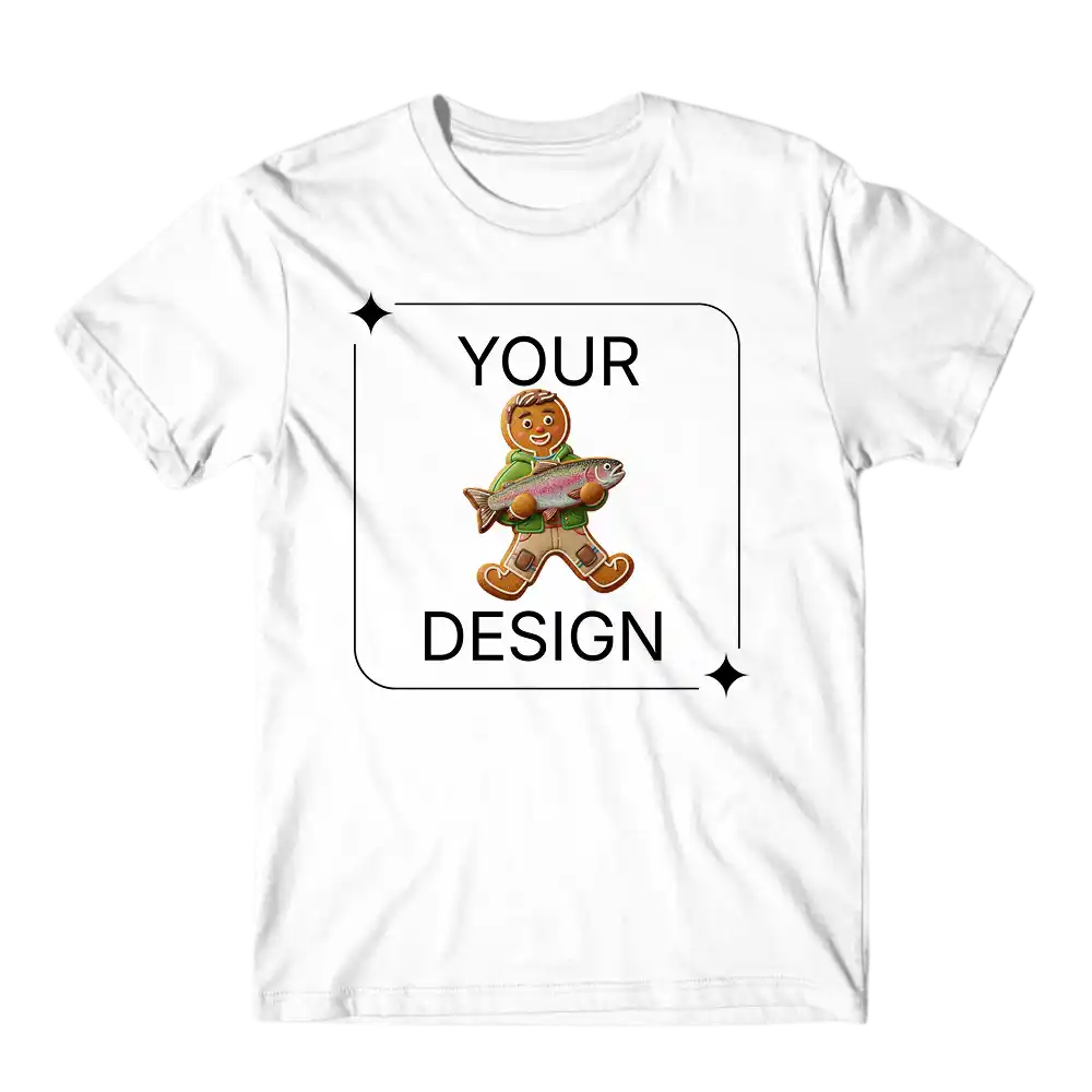 Ai design T-shirt - Personalized gingerbread portrait for the whole family