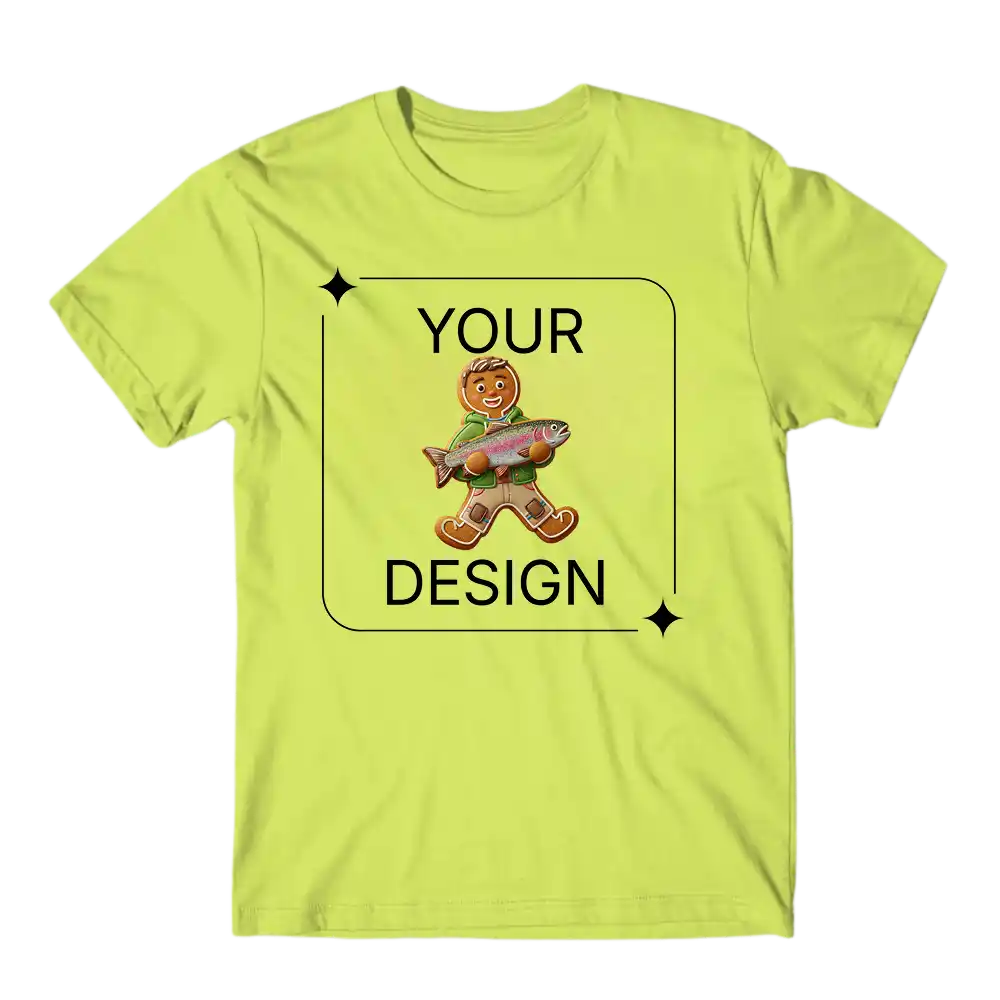 Ai design T-shirt - Personalized gingerbread portrait for the whole family