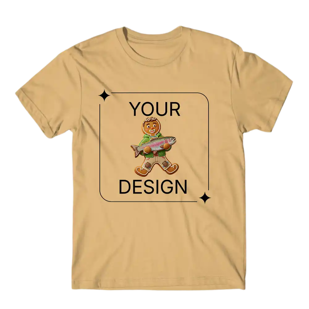Ai design T-shirt - Personalized gingerbread portrait for the whole family