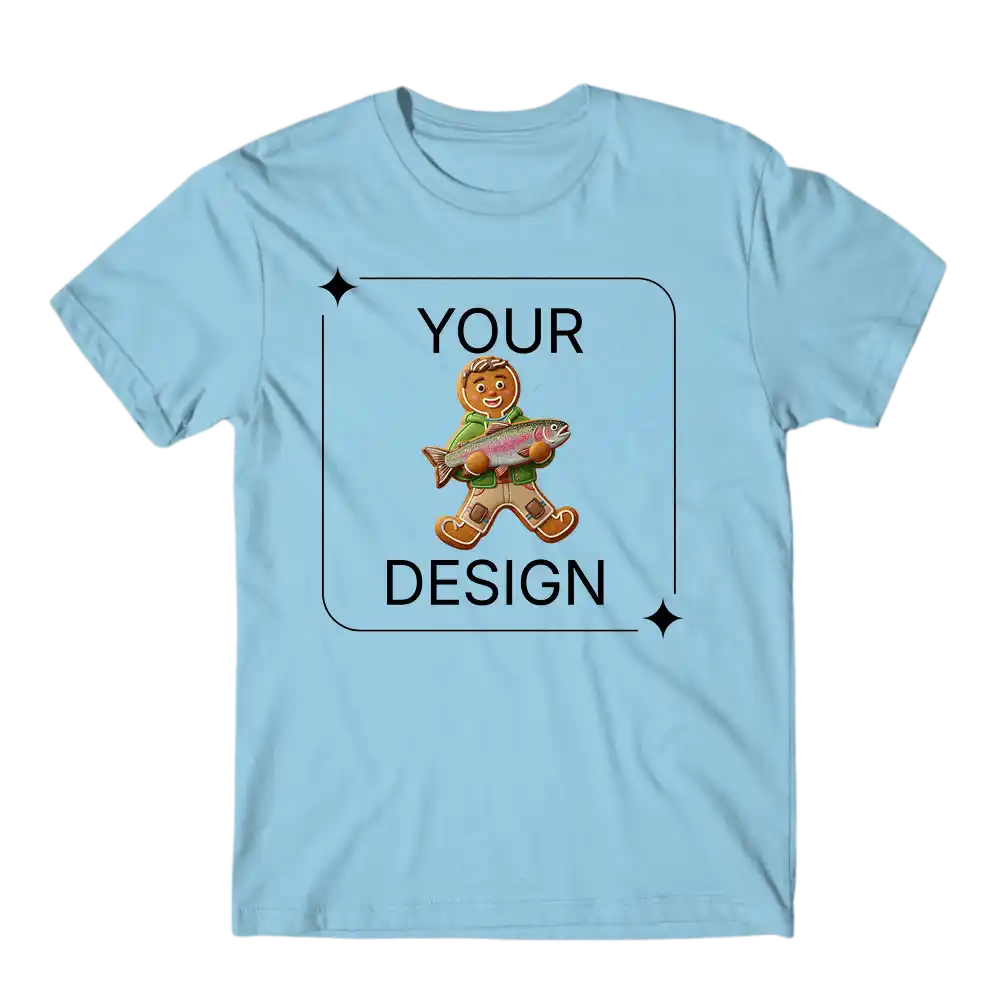 Ai design T-shirt - Personalized gingerbread portrait for the whole family