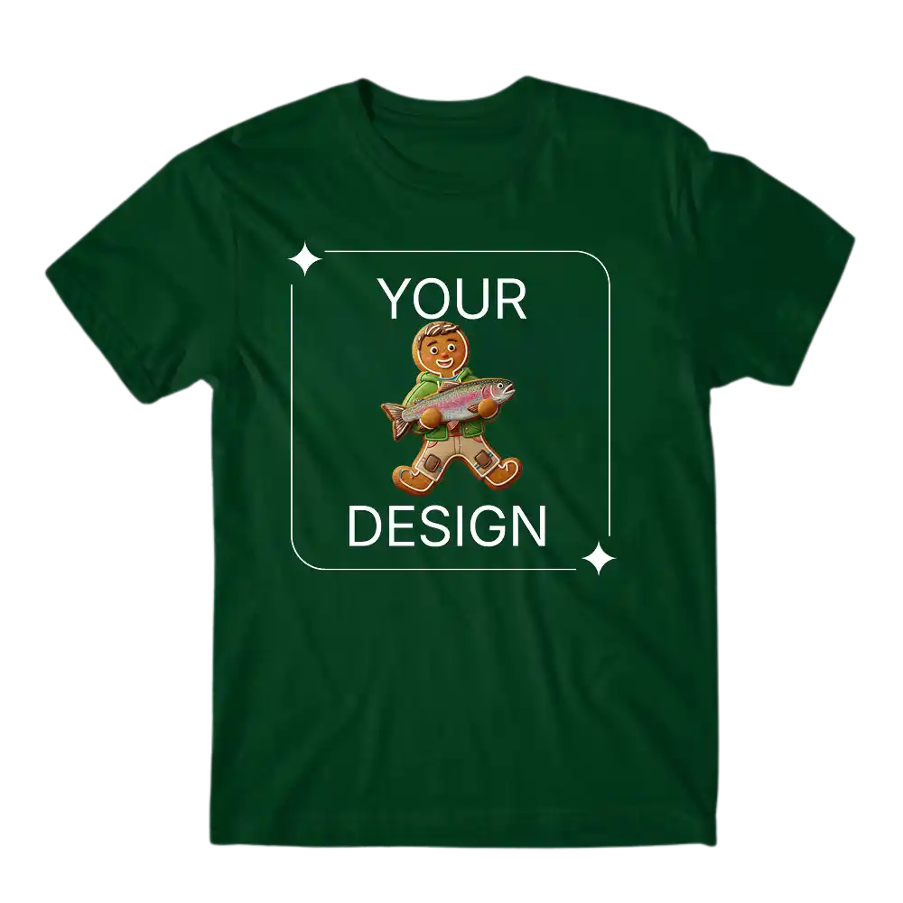 Ai design T-shirt - Personalized gingerbread portrait for the whole family