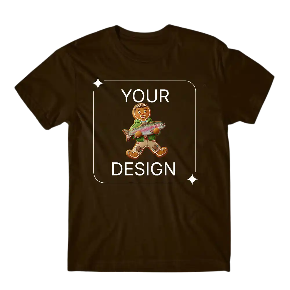 Ai design T-shirt - Personalized gingerbread portrait for the whole family