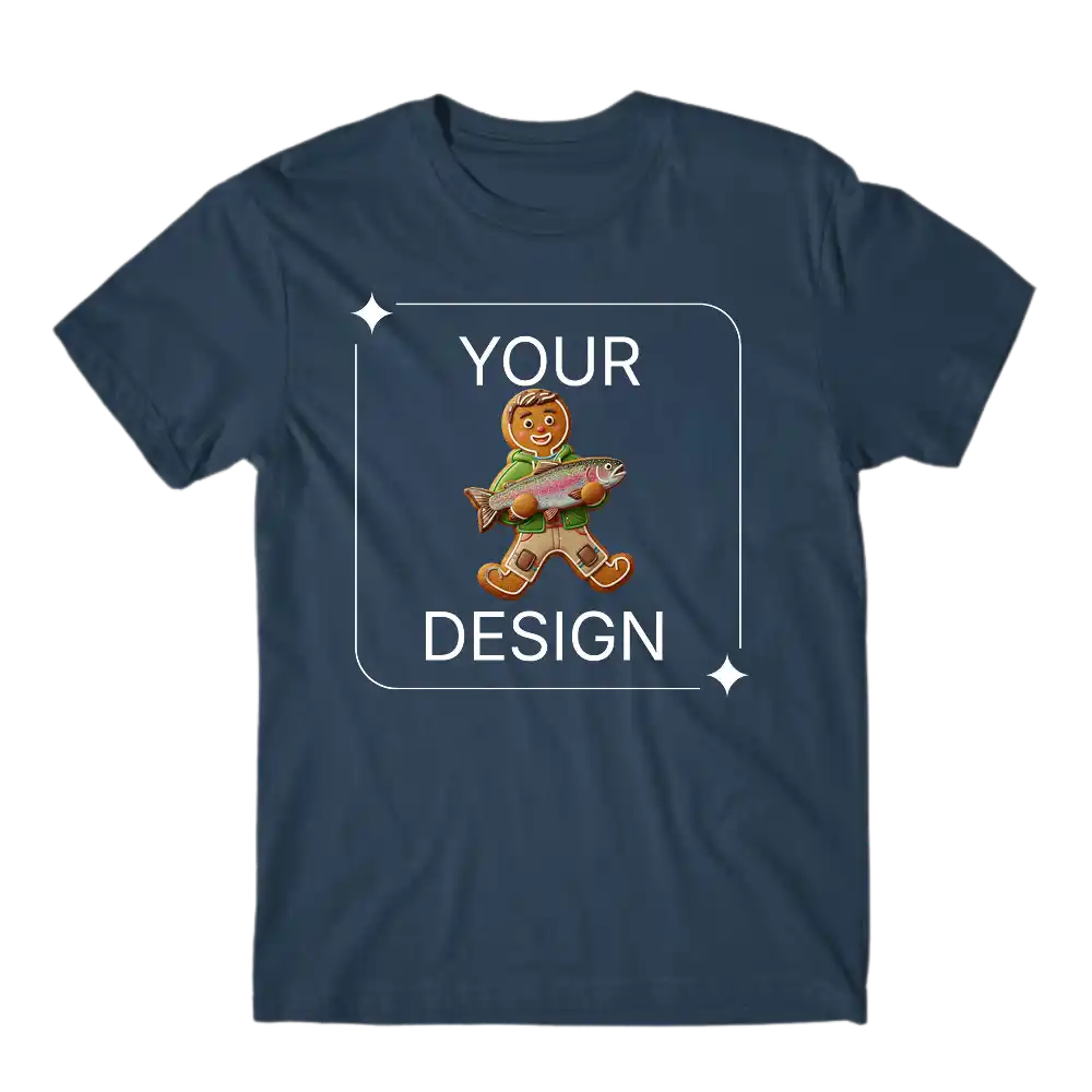 Ai design T-shirt - Personalized gingerbread portrait for the whole family