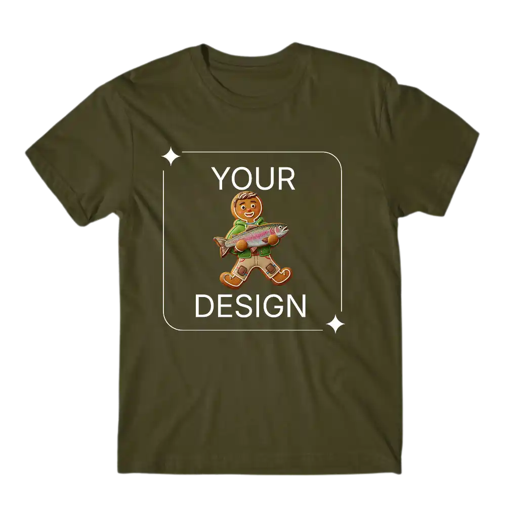 Ai design T-shirt - Personalized gingerbread portrait for the whole family