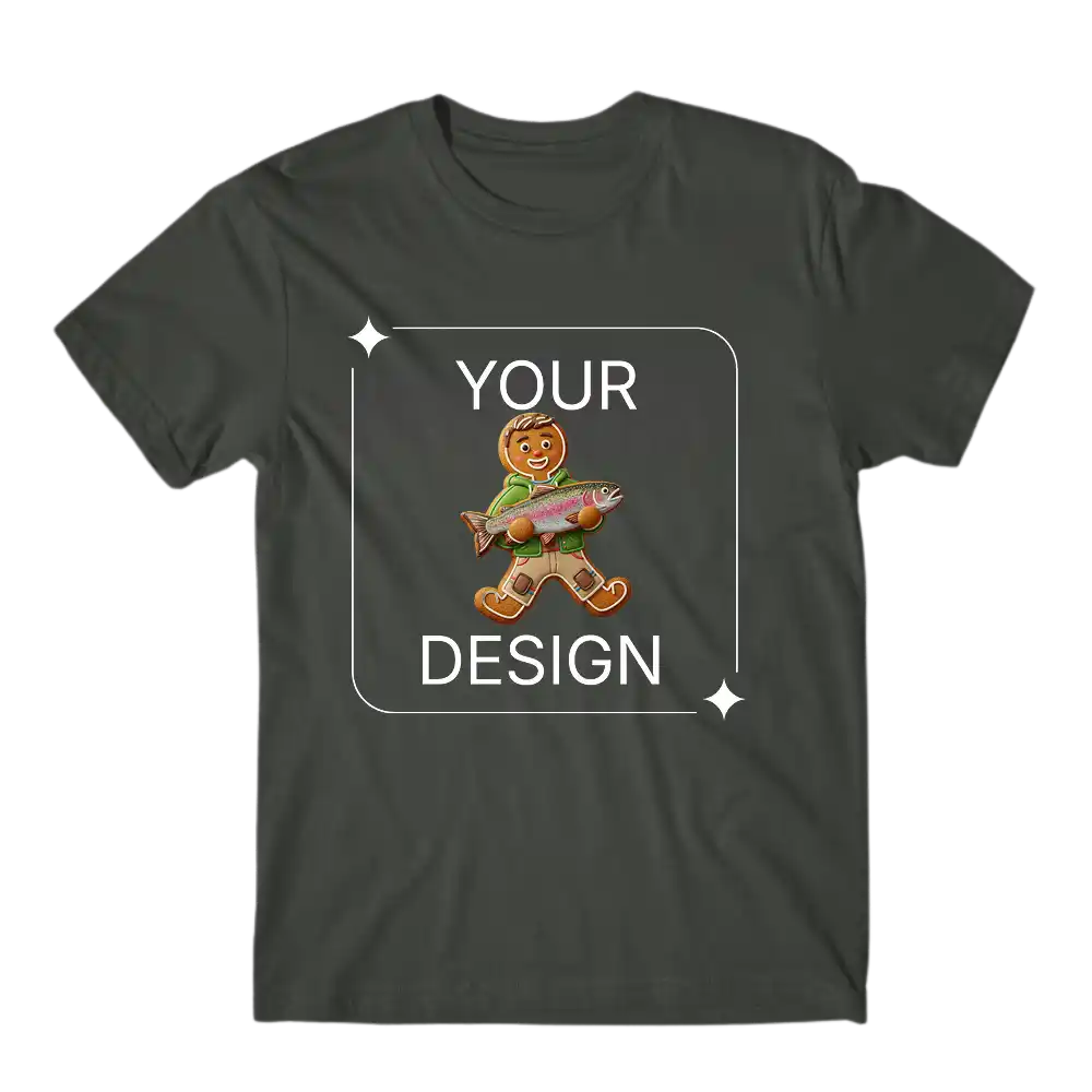 Ai design T-shirt - Personalized gingerbread portrait for the whole family