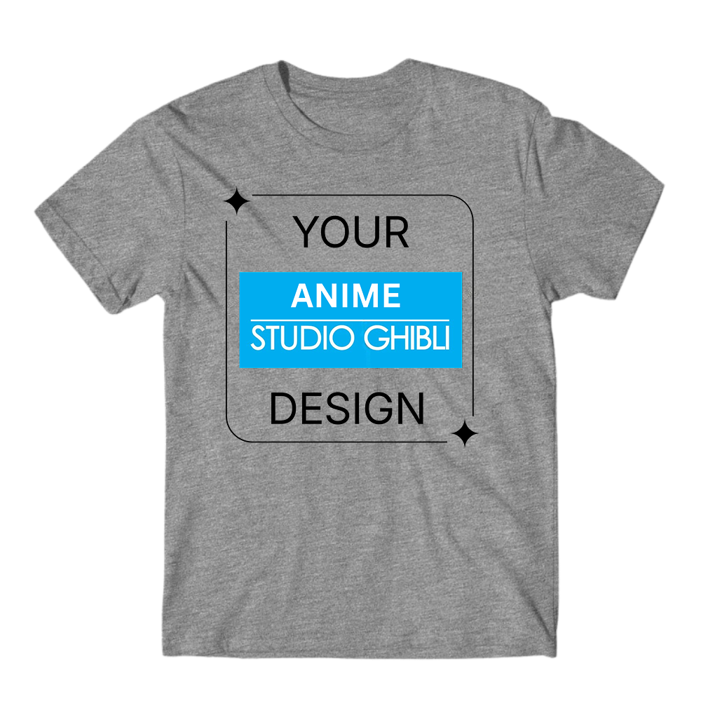 AI Design T-Shirt – You as an Anime Character (Ghibli Inspired)