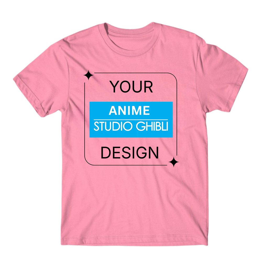 AI Design T-Shirt – You as an Anime Character (Ghibli Inspired)