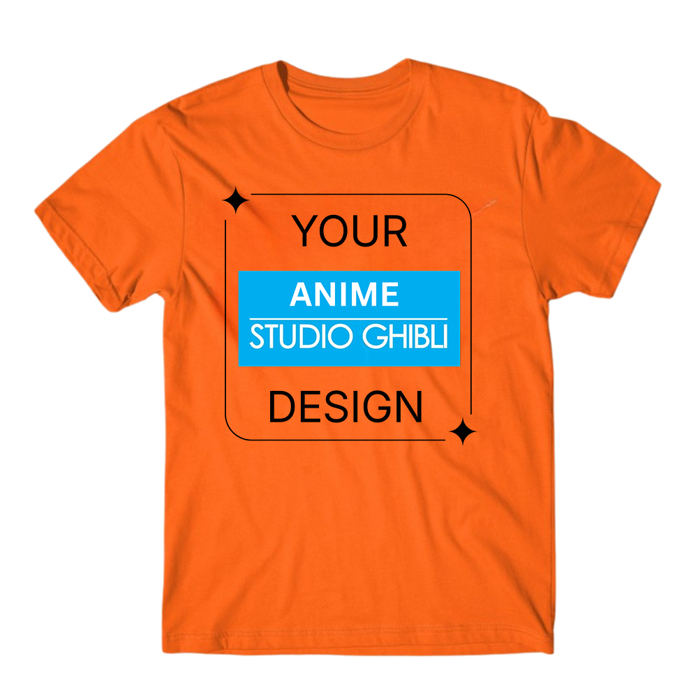 AI Design T-Shirt – You as an Anime Character (Ghibli Inspired)