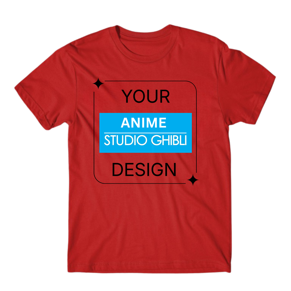 AI Design T-Shirt – You as an Anime Character (Ghibli Inspired)