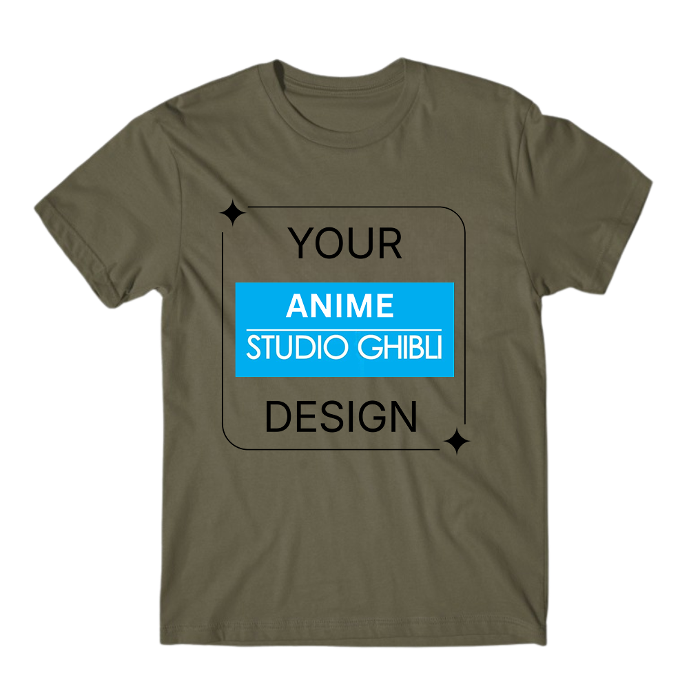 AI Design T-Shirt – You as an Anime Character (Ghibli Inspired)