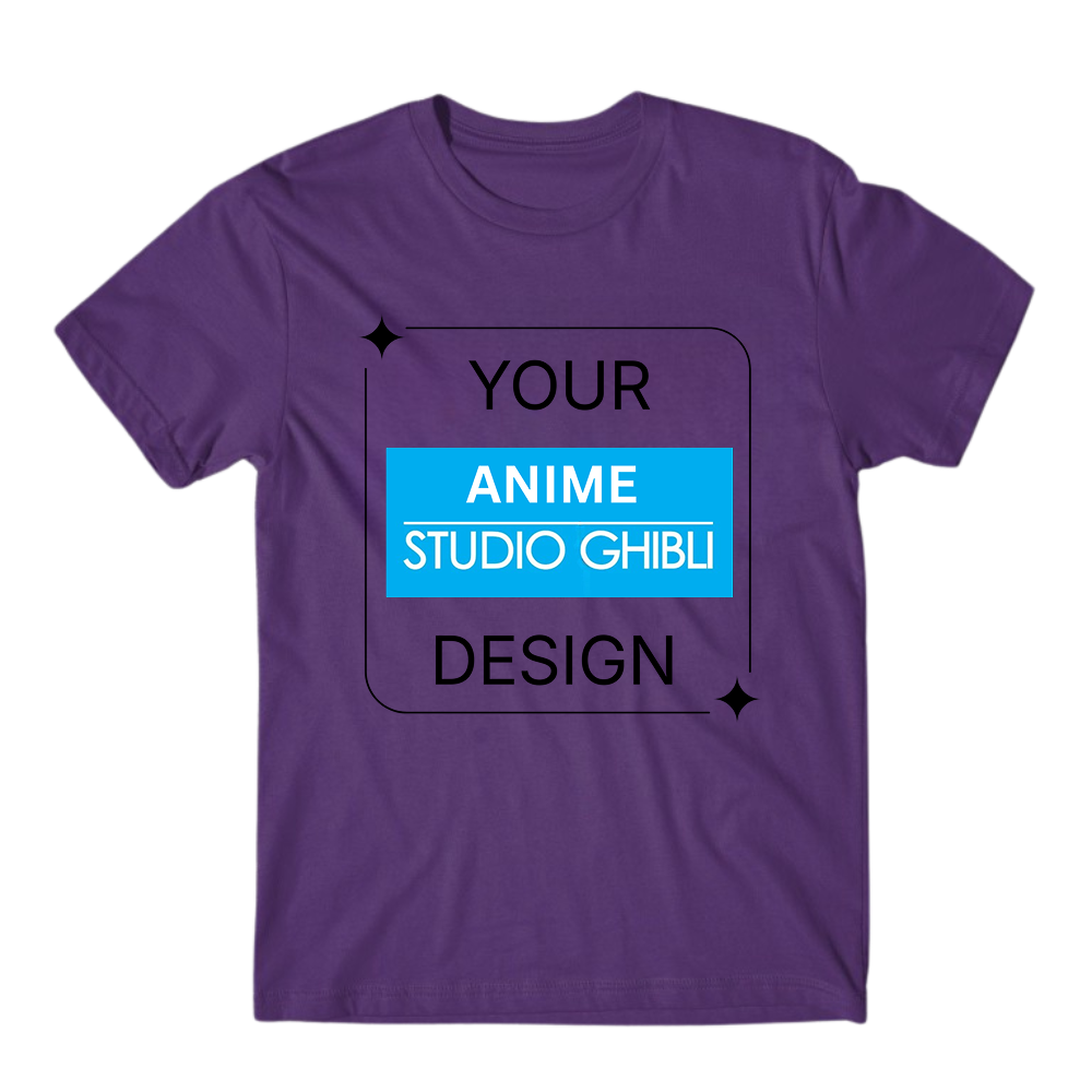 AI Design T-Shirt – You as an Anime Character (Ghibli Inspired)