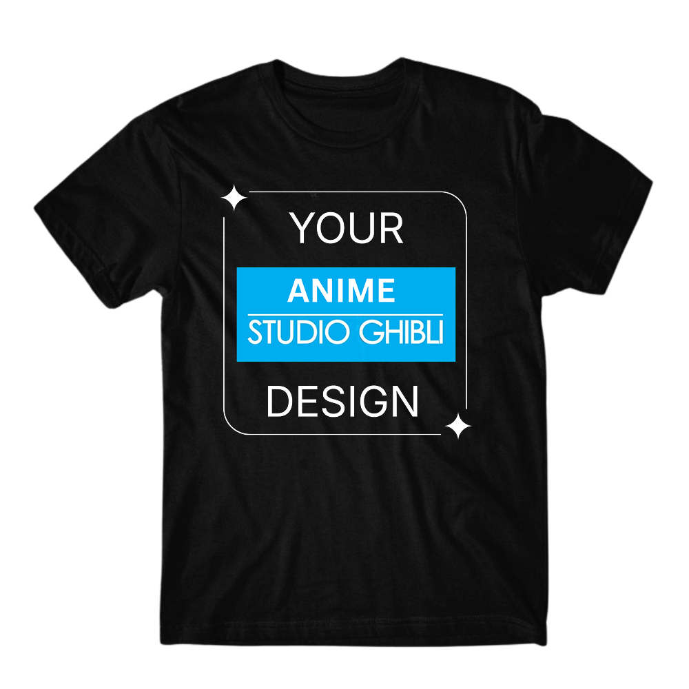 AI Design T-Shirt – You as an Anime Character (Ghibli Inspired)