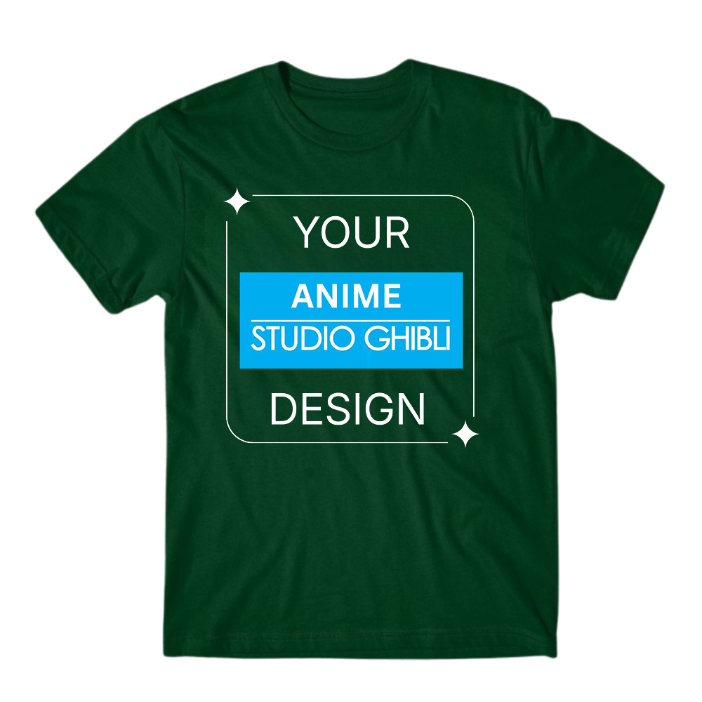 AI Design T-Shirt – You as an Anime Character (Ghibli Inspired)