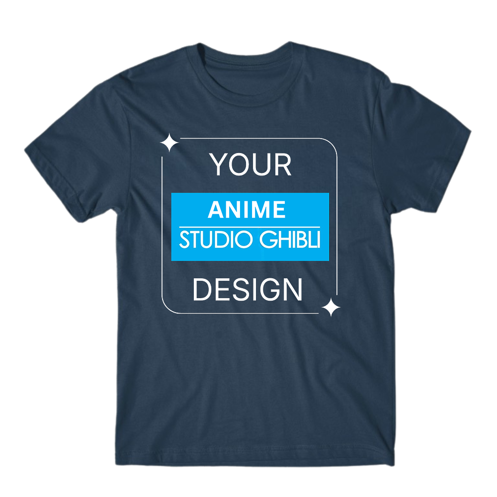 AI Design T-Shirt – You as an Anime Character (Ghibli Inspired)