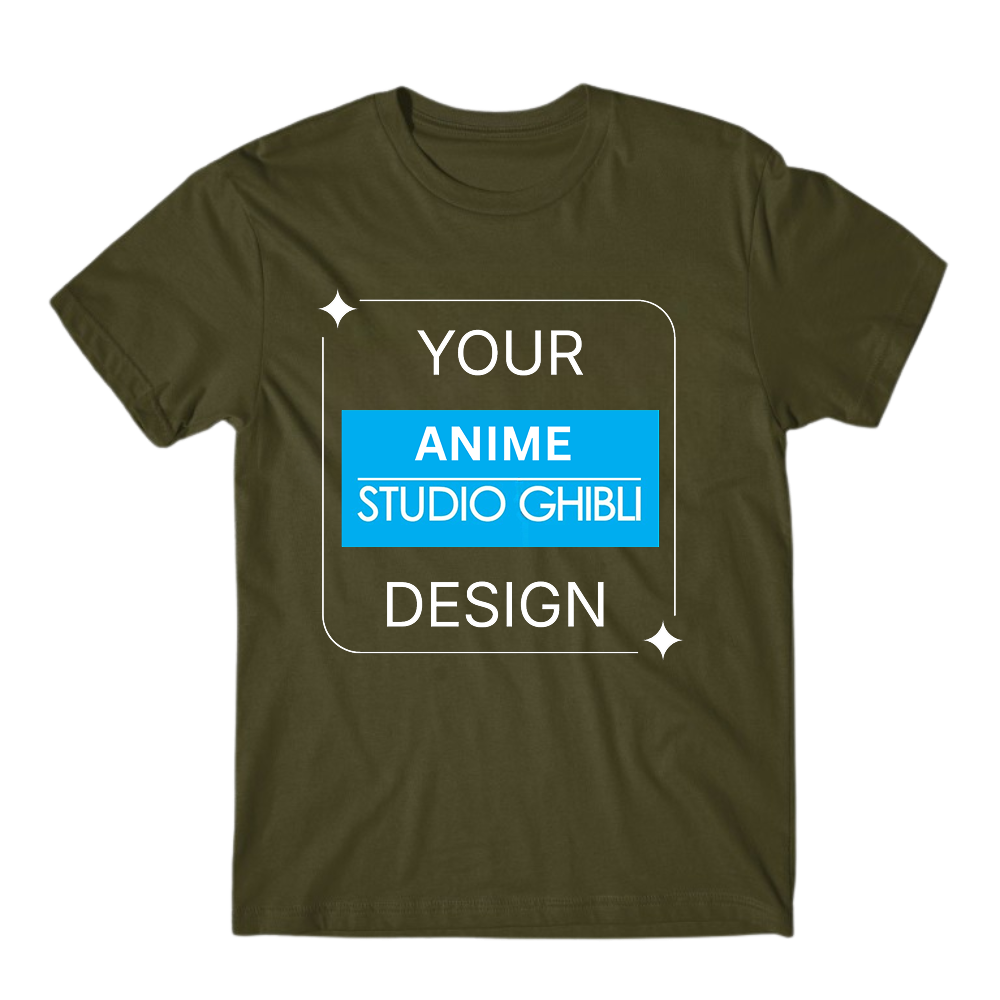 AI Design T-Shirt – You as an Anime Character (Ghibli Inspired)
