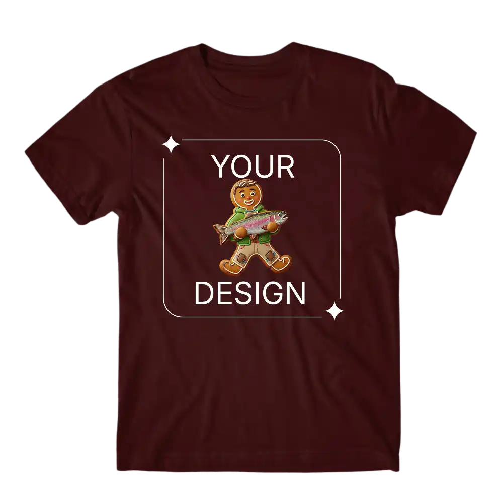 Ai design T-shirt - Personalized gingerbread portrait for the whole family