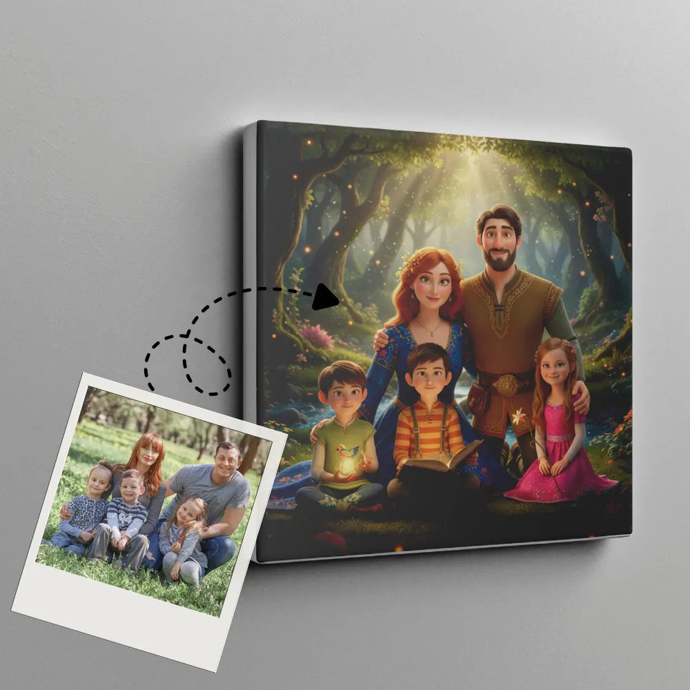 Ai design Canvas - You as Disney character