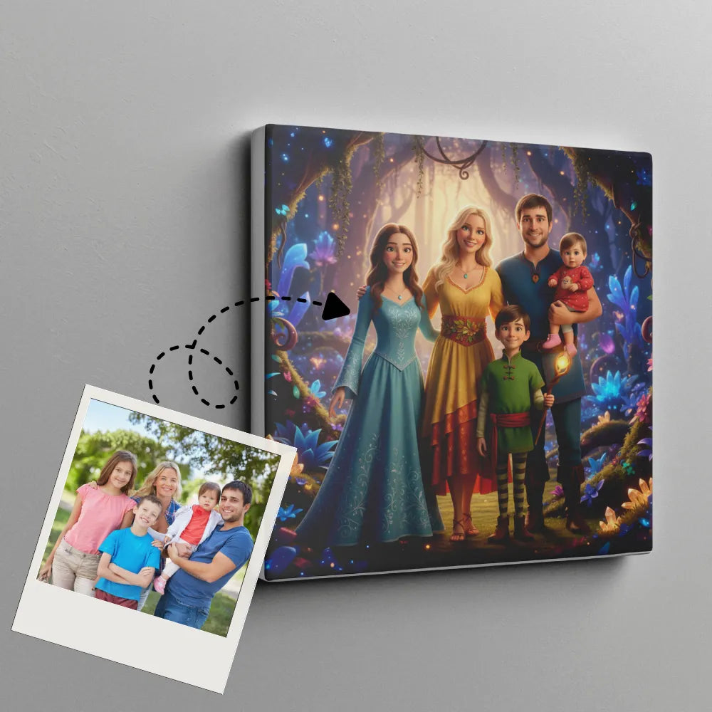 Ai design Canvas - You as Disney character