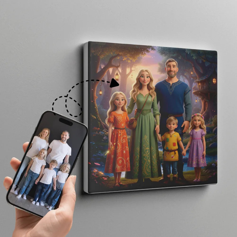 Ai design Canvas - You as Disney character