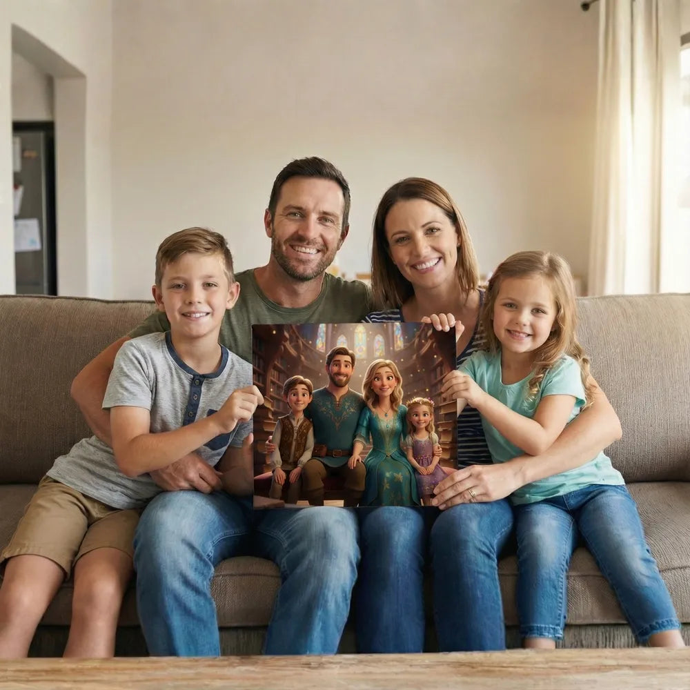 Ai design Canvas - You as Disney character