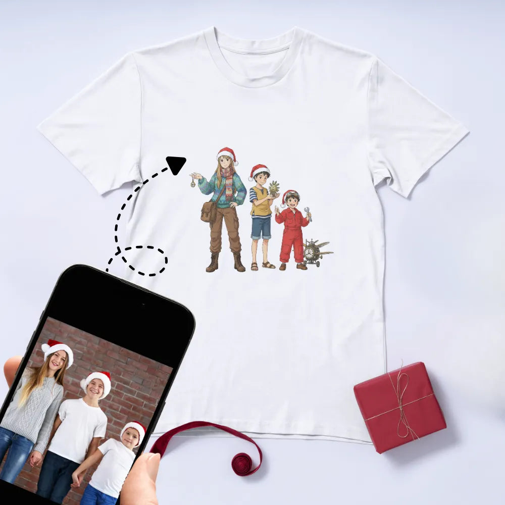 AI Design T-Shirt – You as an Anime Character (Ghibli Inspired)