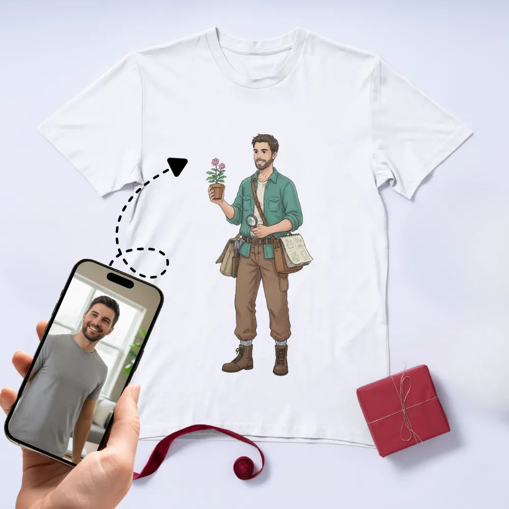 AI Design T-Shirt – You as an Anime Character (Ghibli Inspired)