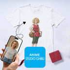 AI Design T-Shirt – You as an Anime Character (Ghibli Inspired)