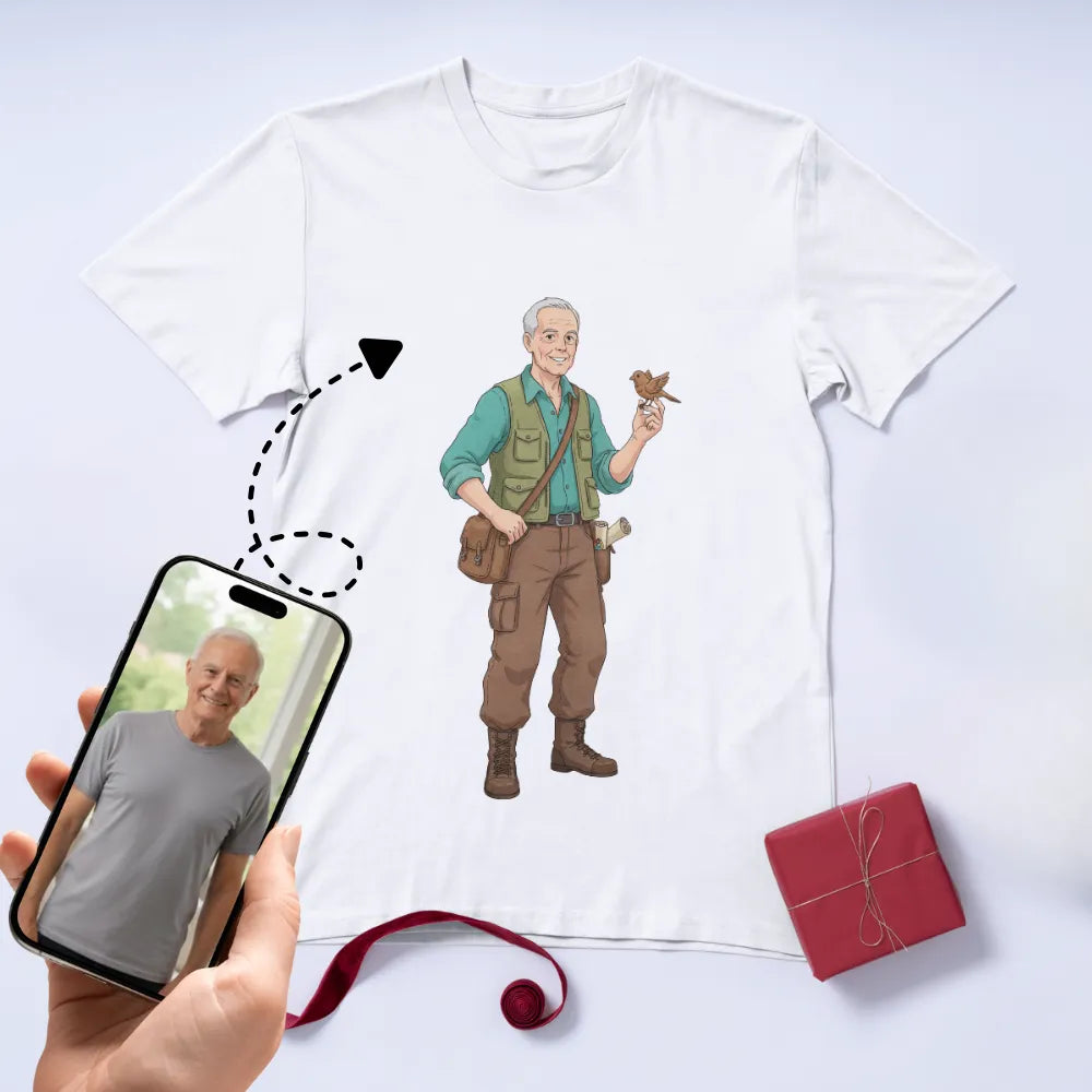 AI Design T-Shirt – You as an Anime Character (Ghibli Inspired)