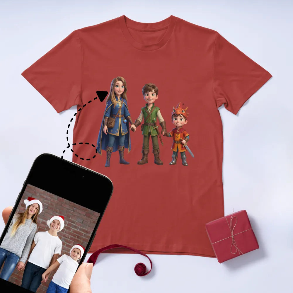 Ai design t-shirt - You as Disney character
