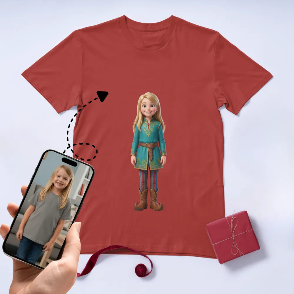 Ai design t-shirt - You as Disney character