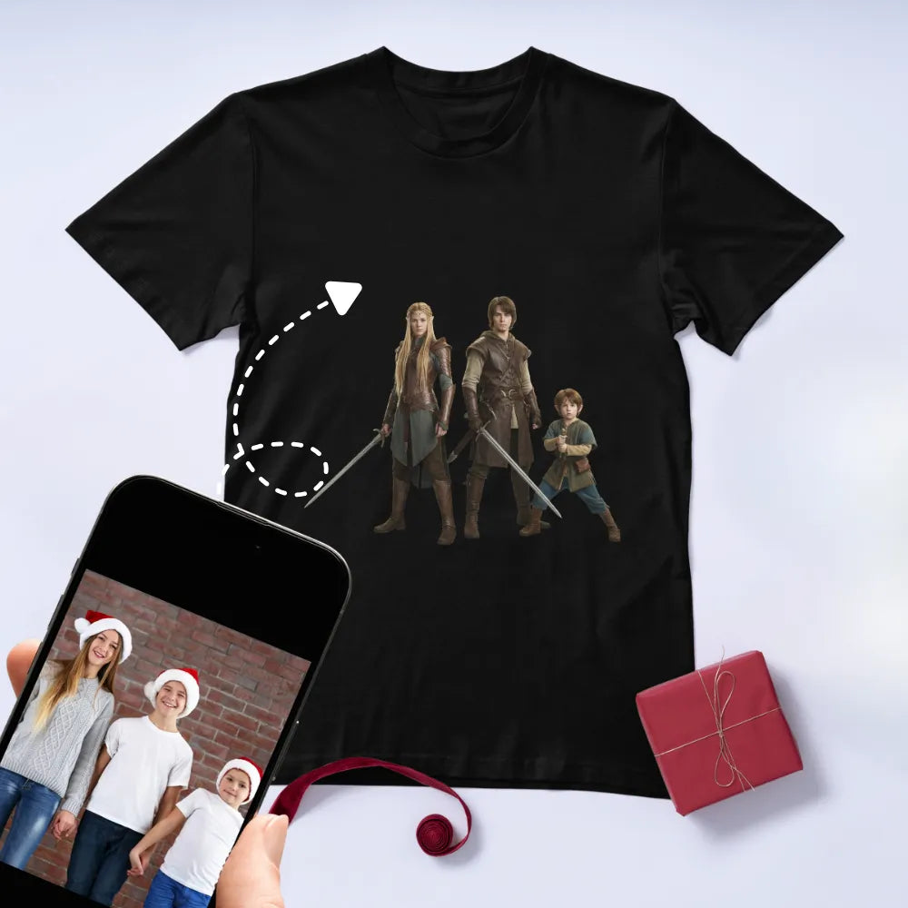 Ai design t-shirt - You in the Lord of the Rings world