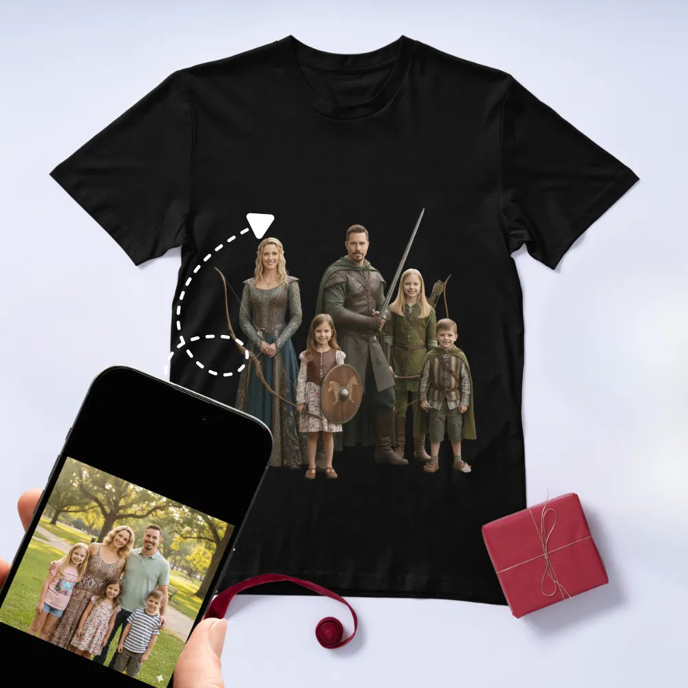 Ai design t-shirt - You in the Lord of the Rings world