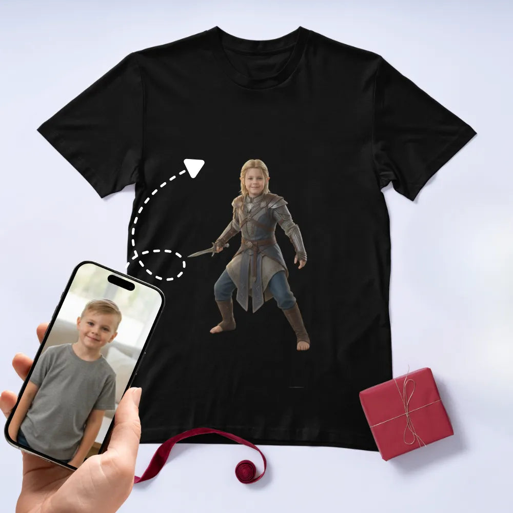 Ai design t-shirt - You in the Lord of the Rings world