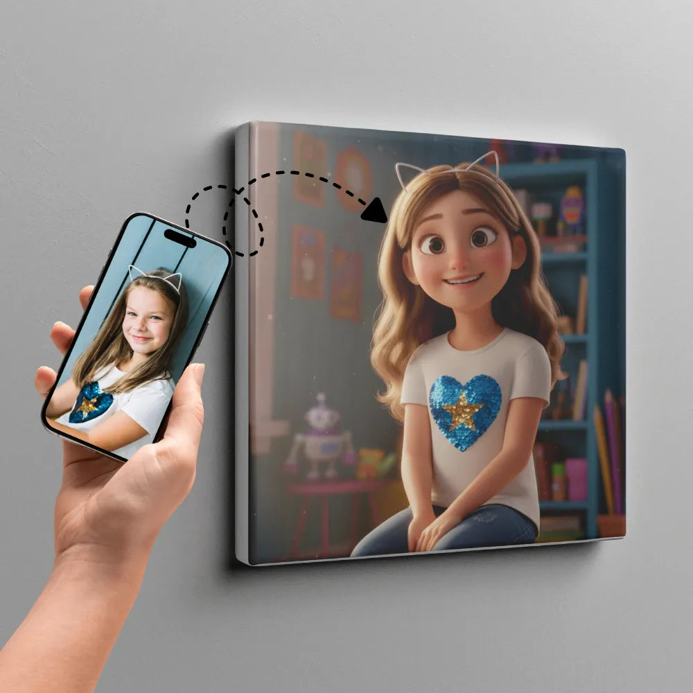 Ai design Canvas - You as Disney character
