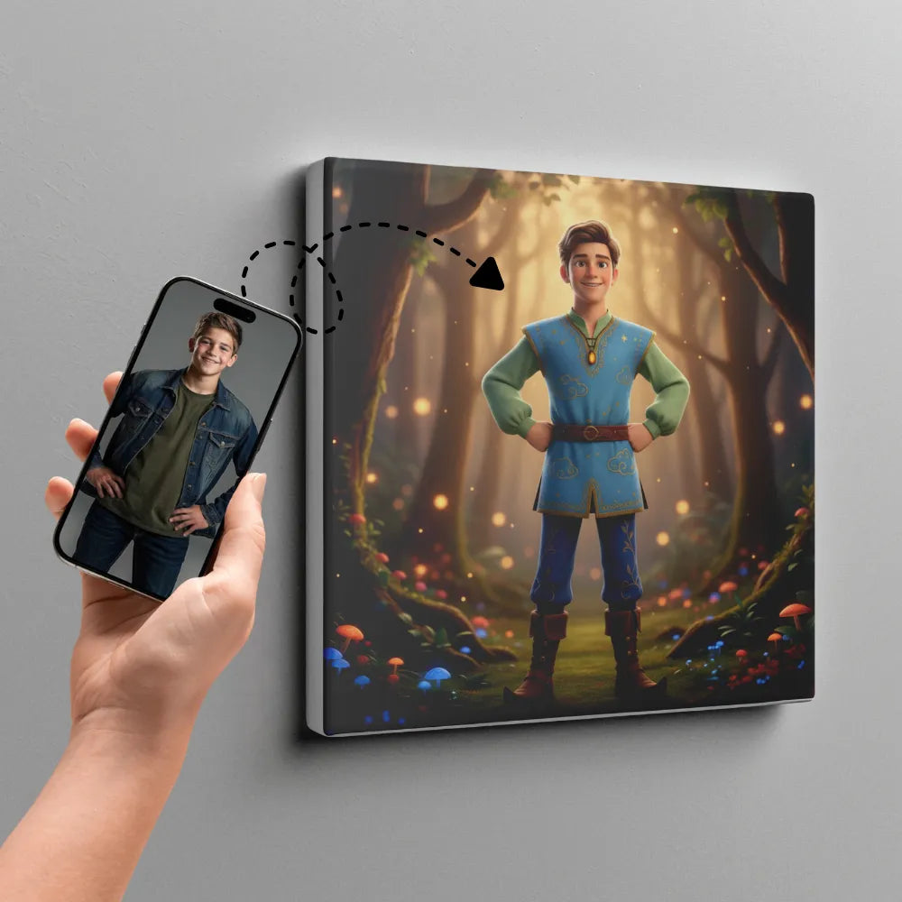 Ai design Canvas - You as Disney character