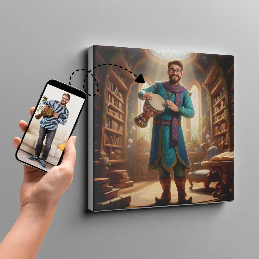 Ai design Canvas - You as Disney character