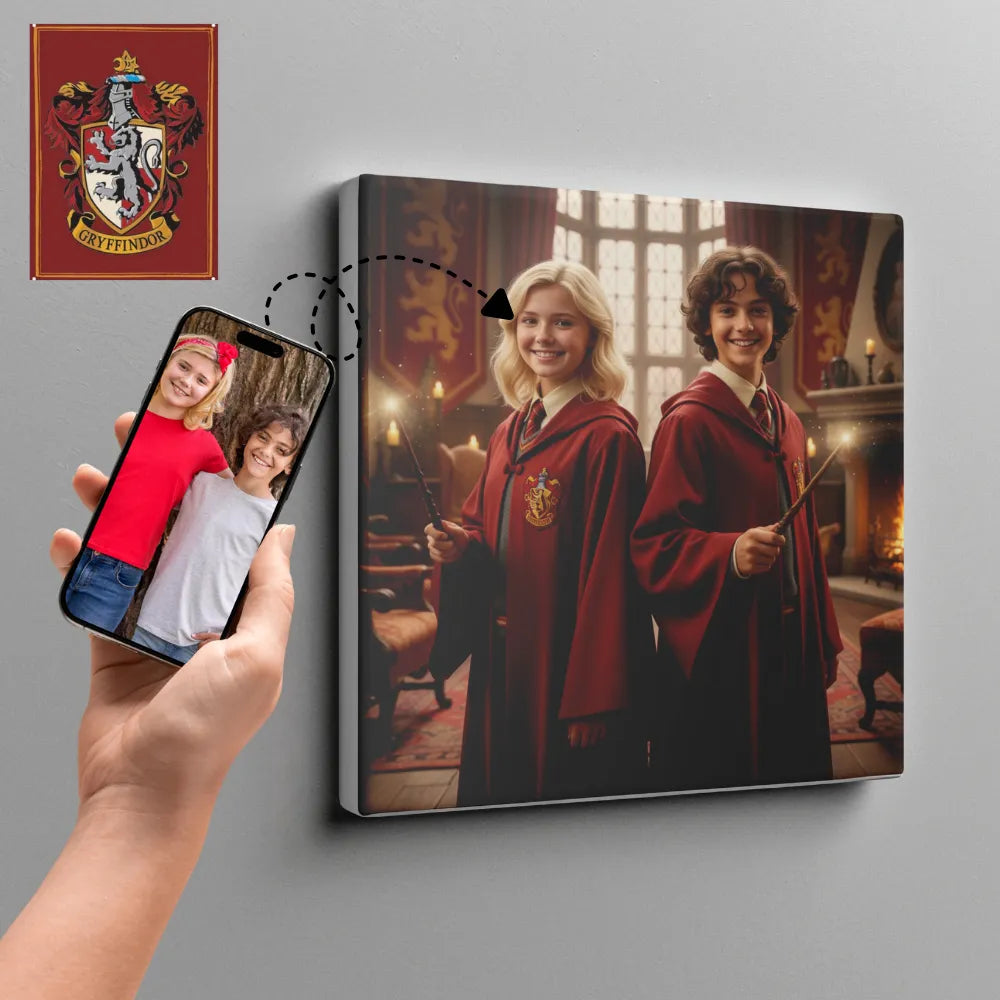 Ai design Canvas - You in Harry Potter's wizarding world