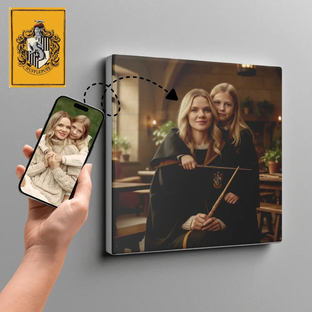 Ai design Canvas - You in Harry Potter's wizarding world