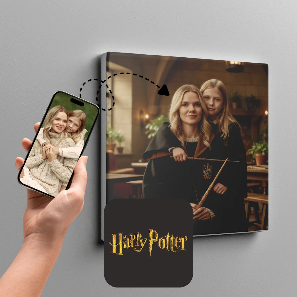 Ai design Canvas - You in Harry Potter's wizarding world