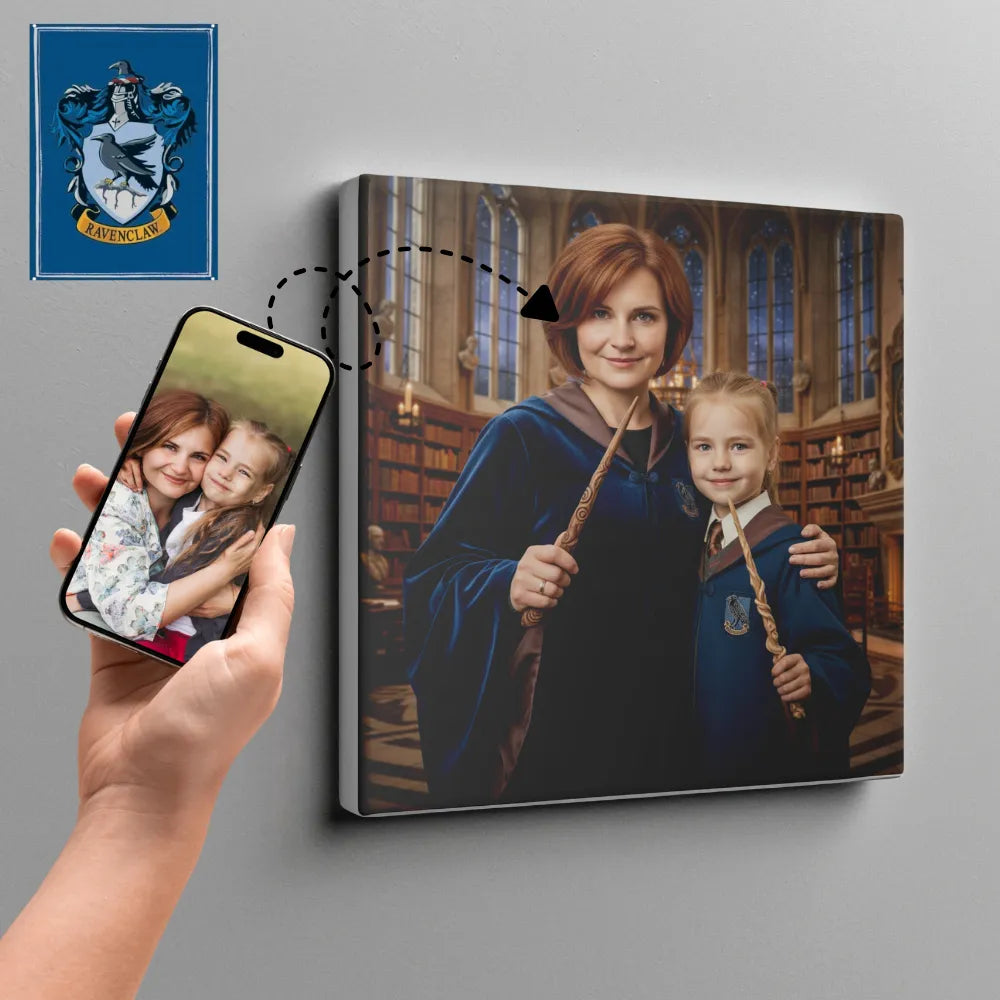 Ai design Canvas - You in Harry Potter's wizarding world