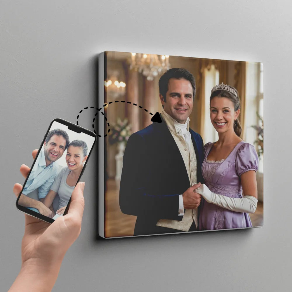 Ai design Canvas - You in the age of Bridgerton