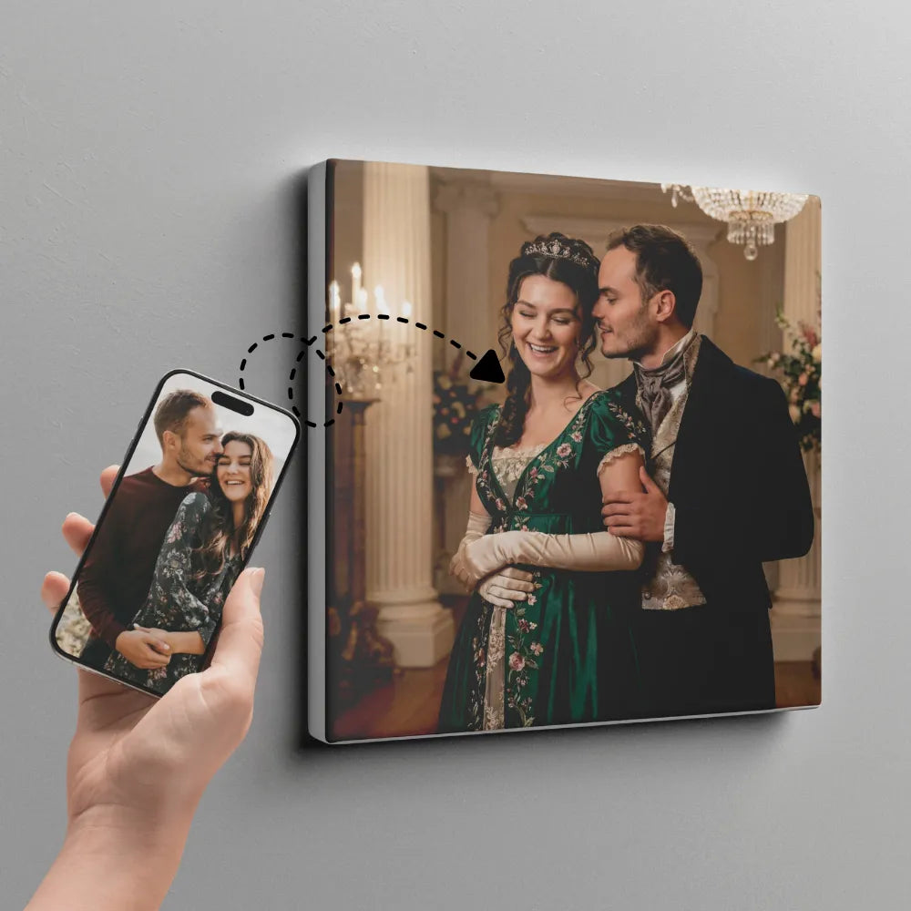 Ai design Canvas - You in the age of Bridgerton