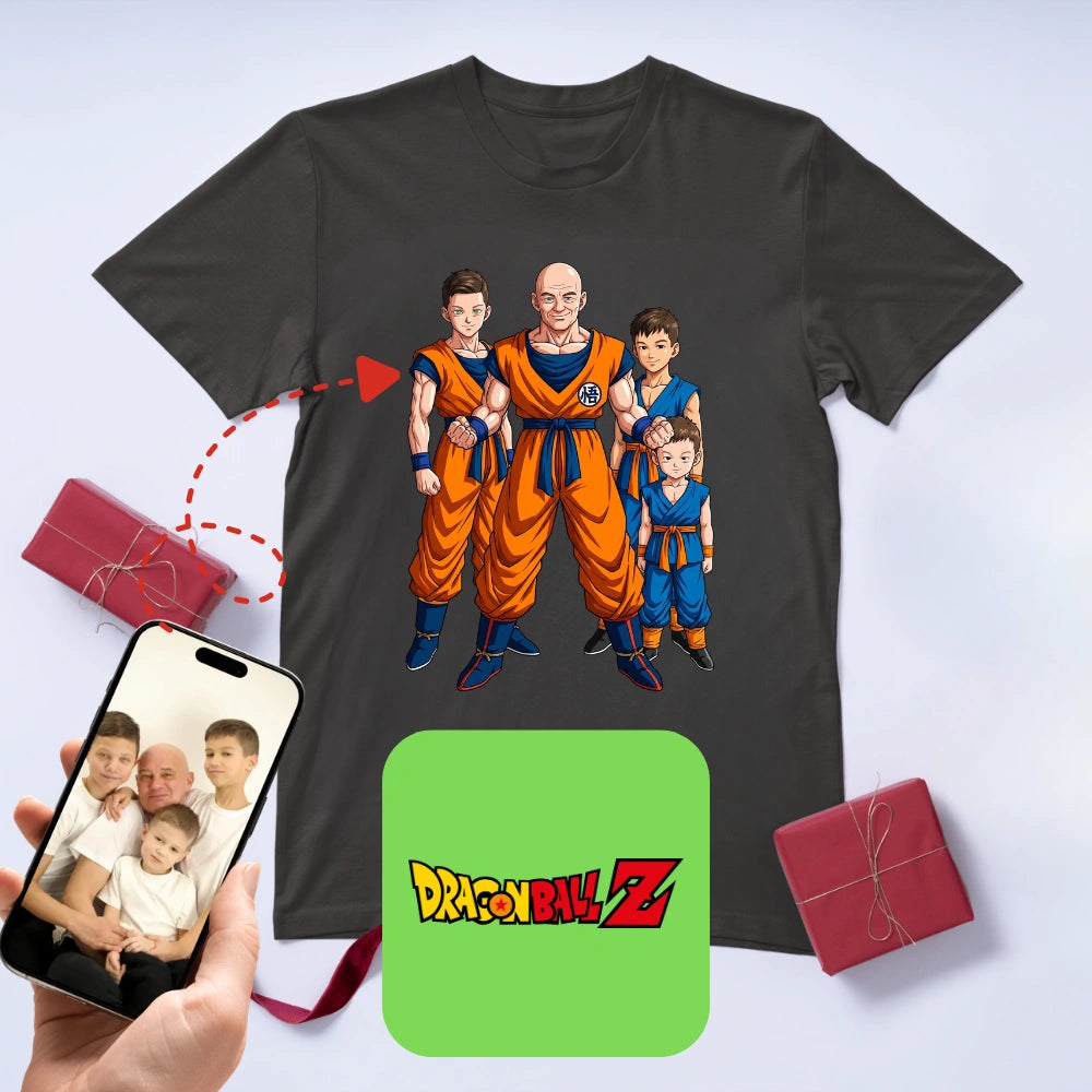 Custom Dragon Ball Z T-shirt – You as Saiyan